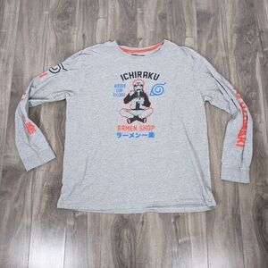 Naruto Ichiraku Ramen Shop Long Sleeve Tshirt Extra Large